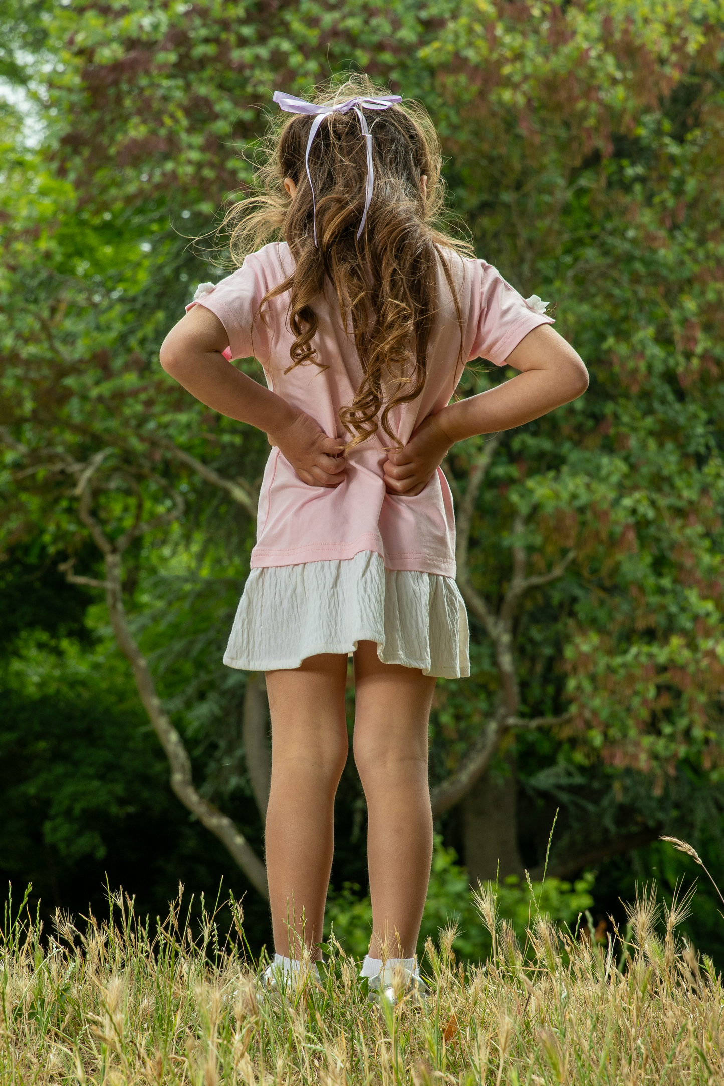 Girls Dresses Embroidered With “Big Dream”