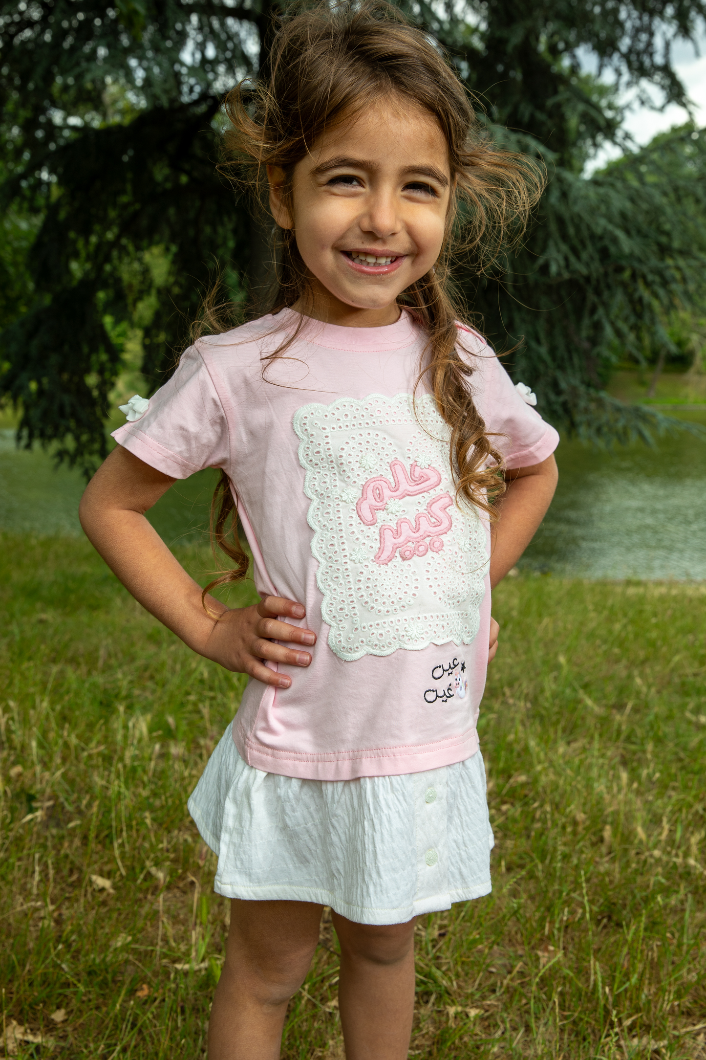 Girls Dresses Embroidered With “Big Dream”