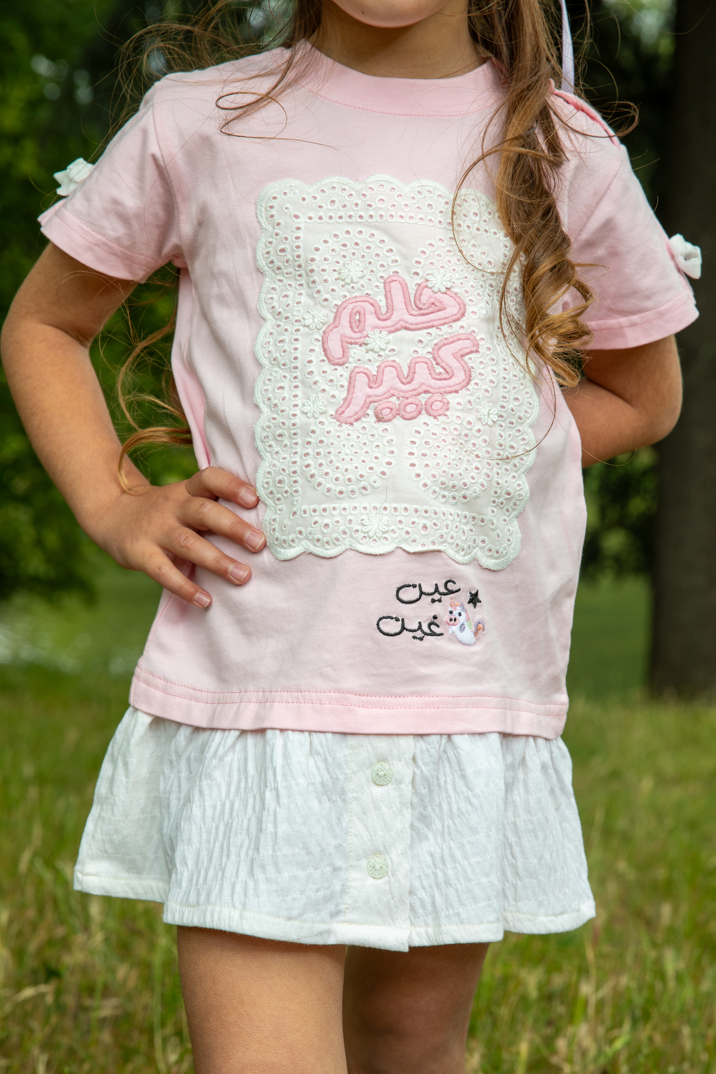 Girls Dresses Embroidered With “Big Dream”