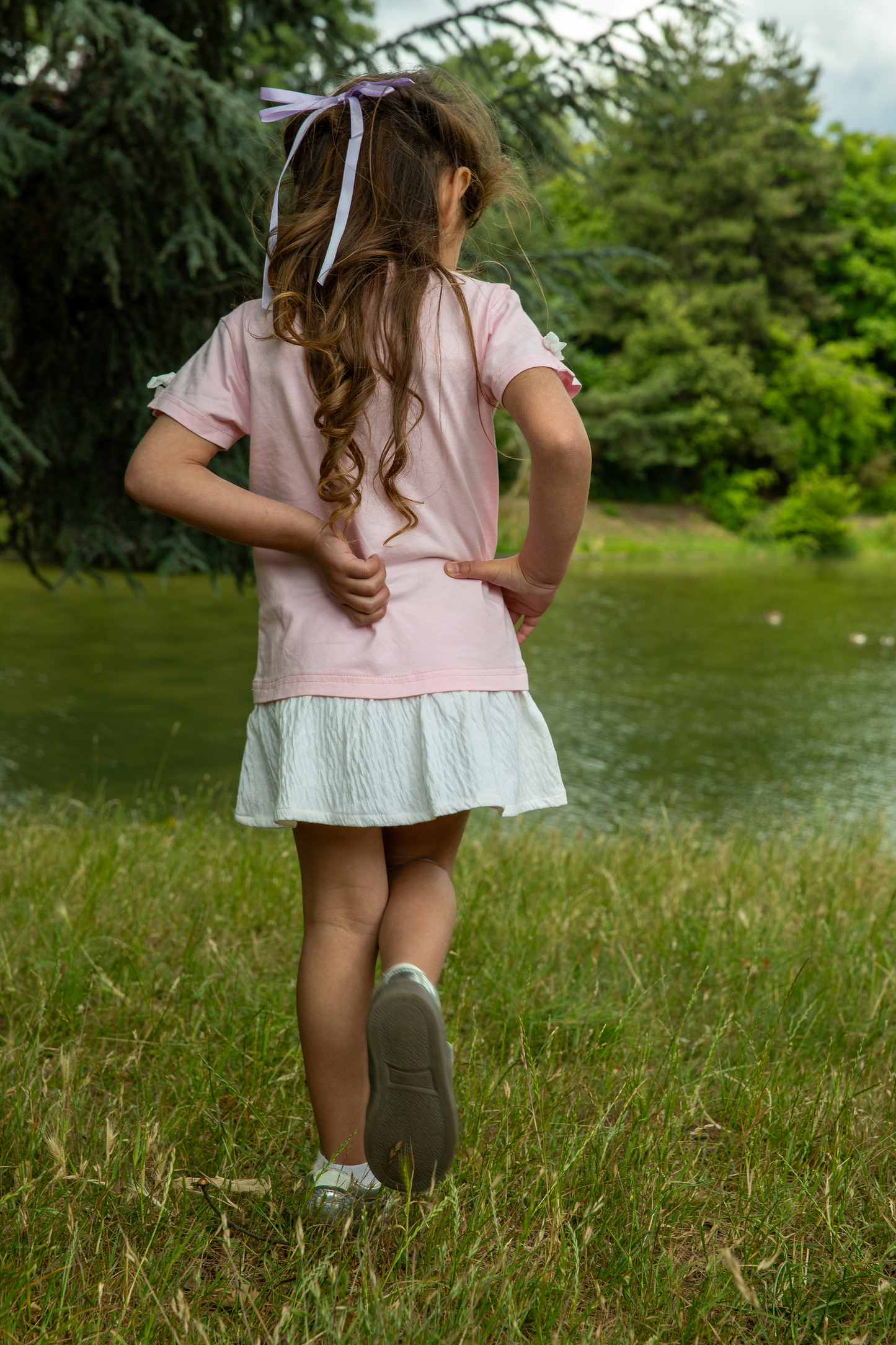 Girls Dresses Embroidered With “Big Dream”