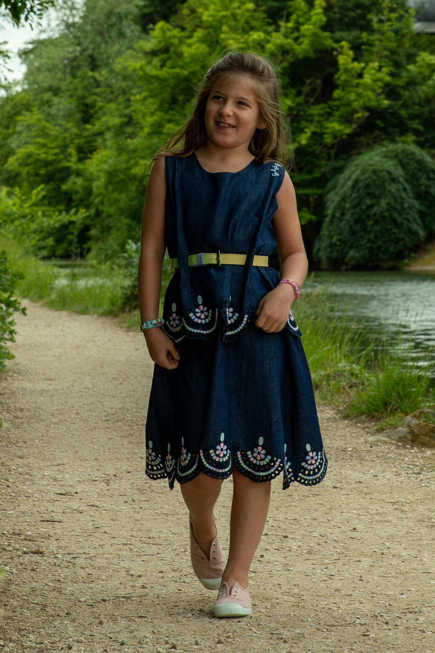 Chandelier Denim Dress