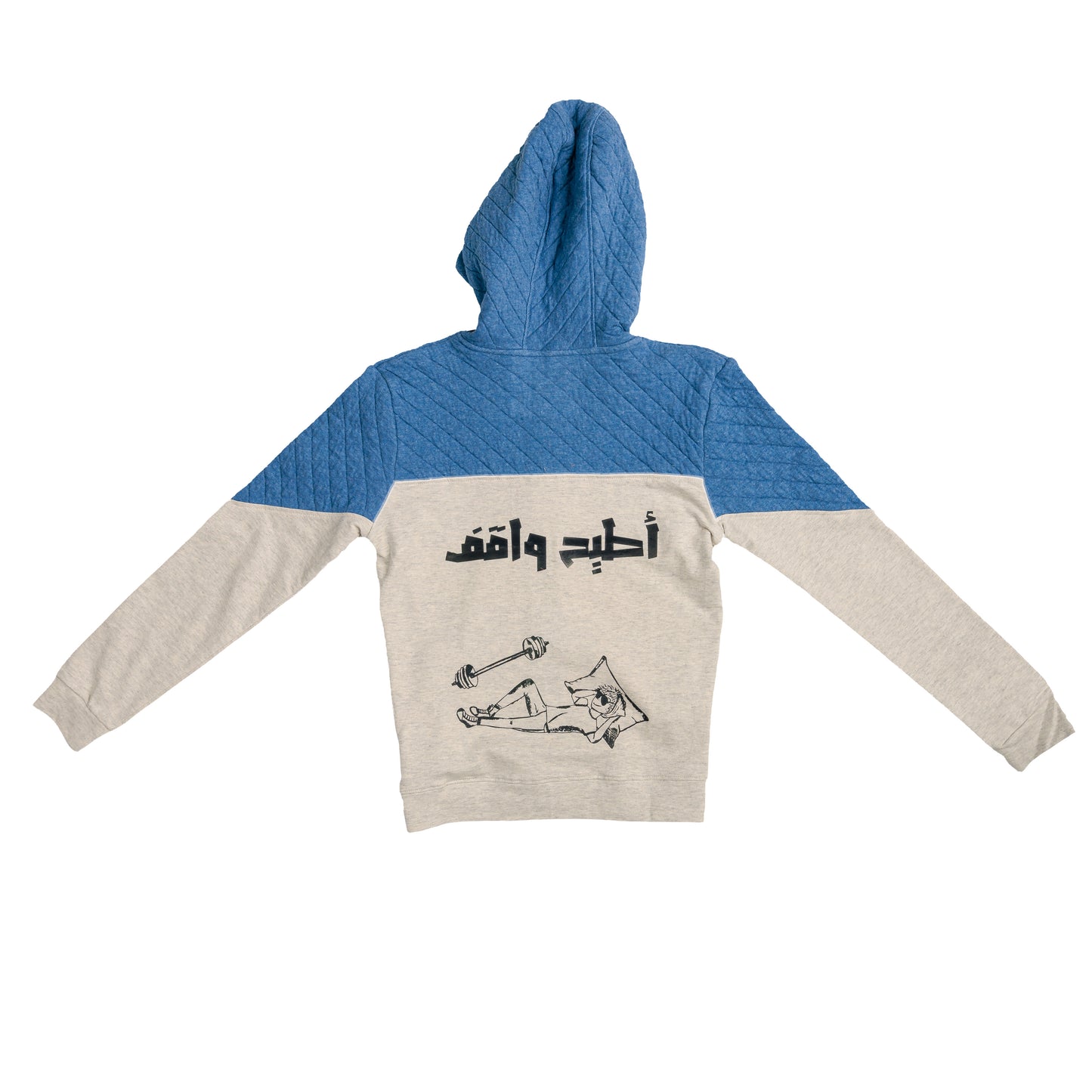"هودي" جاكيت بطاقية أطيح واقف