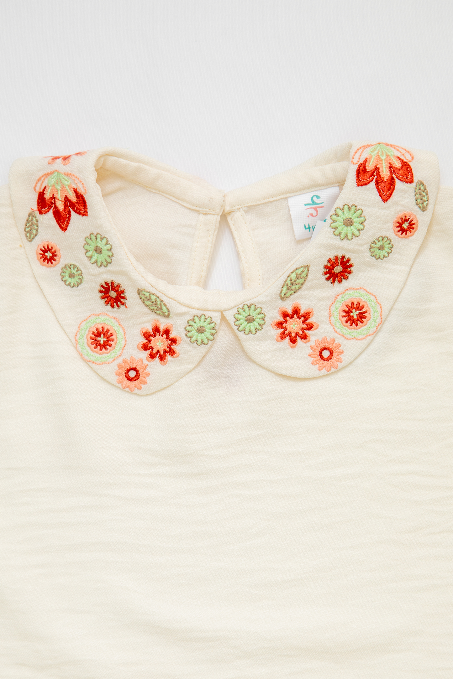 Doha Girls Embroidered Top