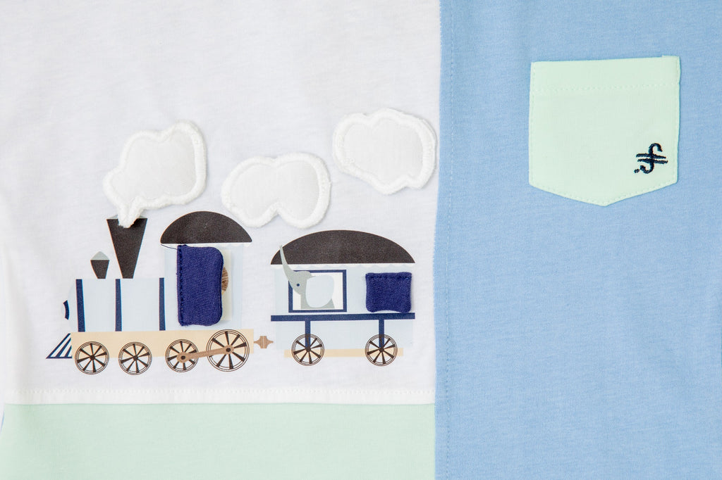 Toot Boys Blue T Shirt