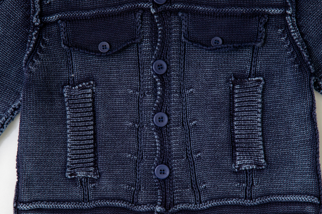 جاكيت تريكو ولادي "عين غين"