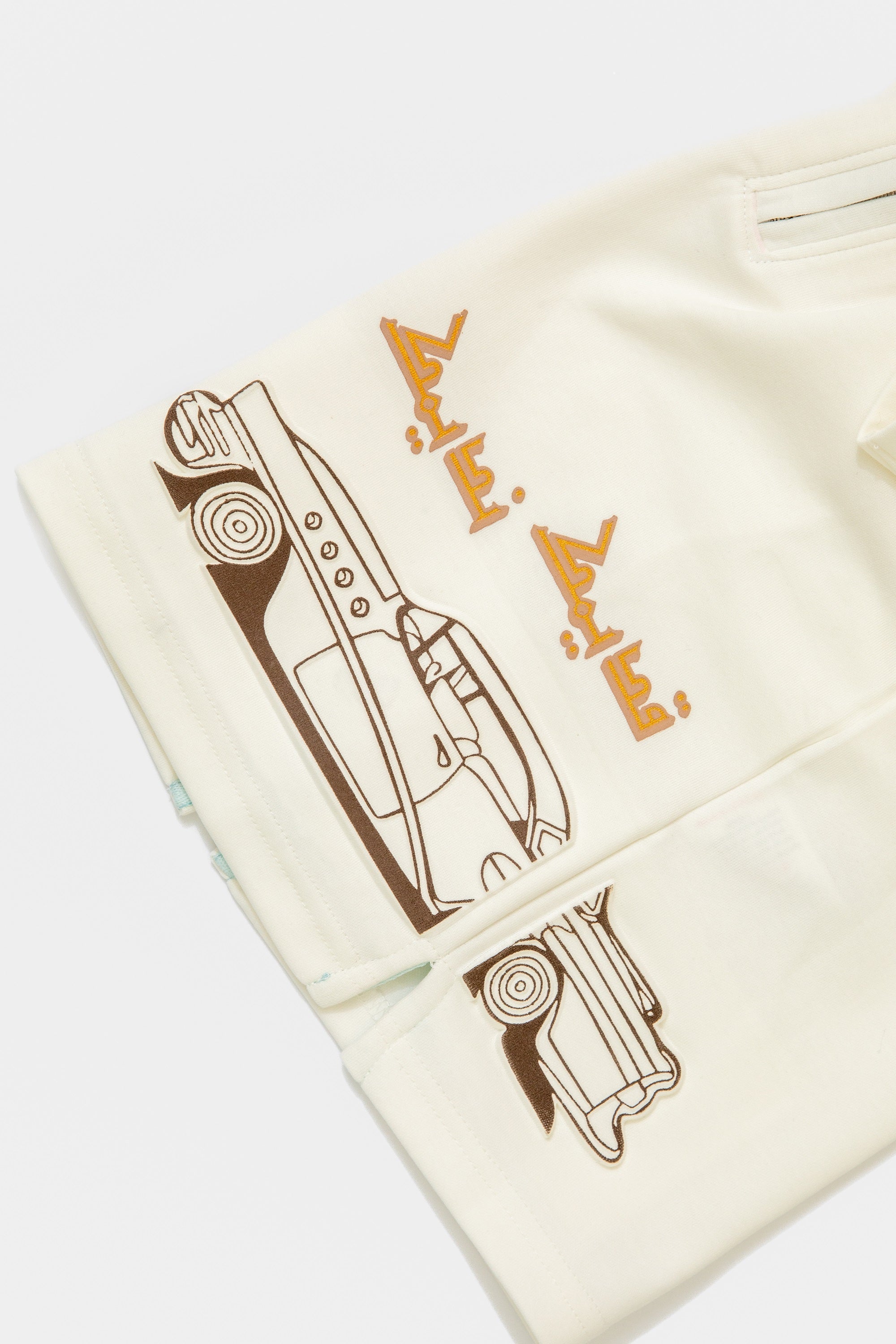 Old is Gold Boys White Polo T shirt