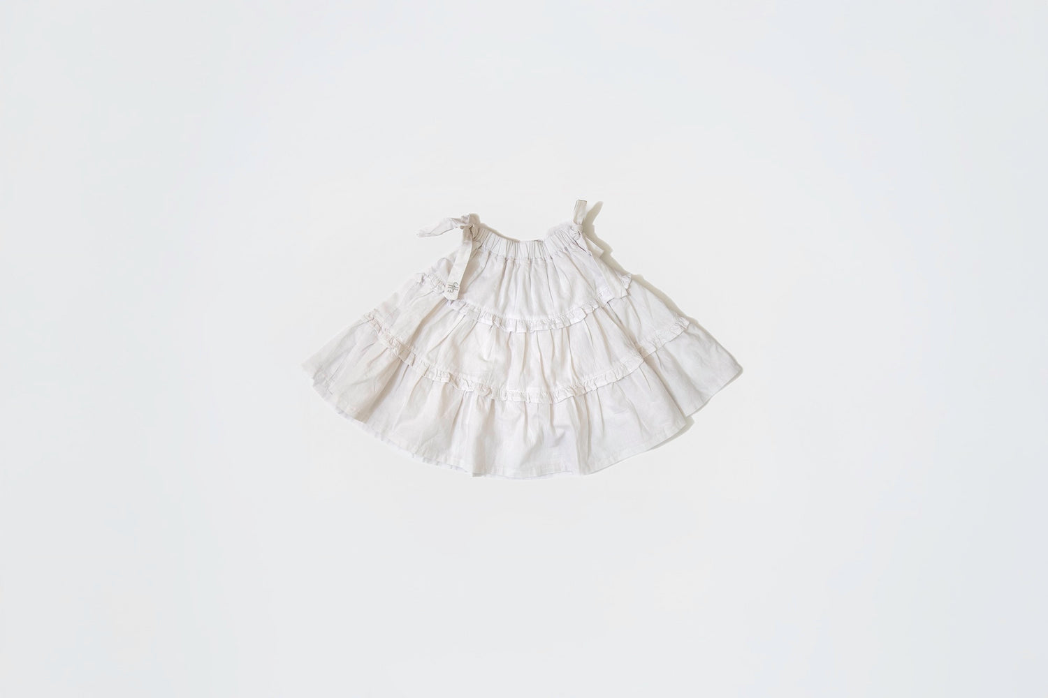 Alo 60's White Ruffled Skirt