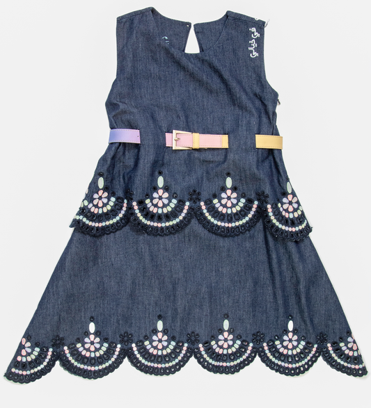 Chandelier Denim Dress