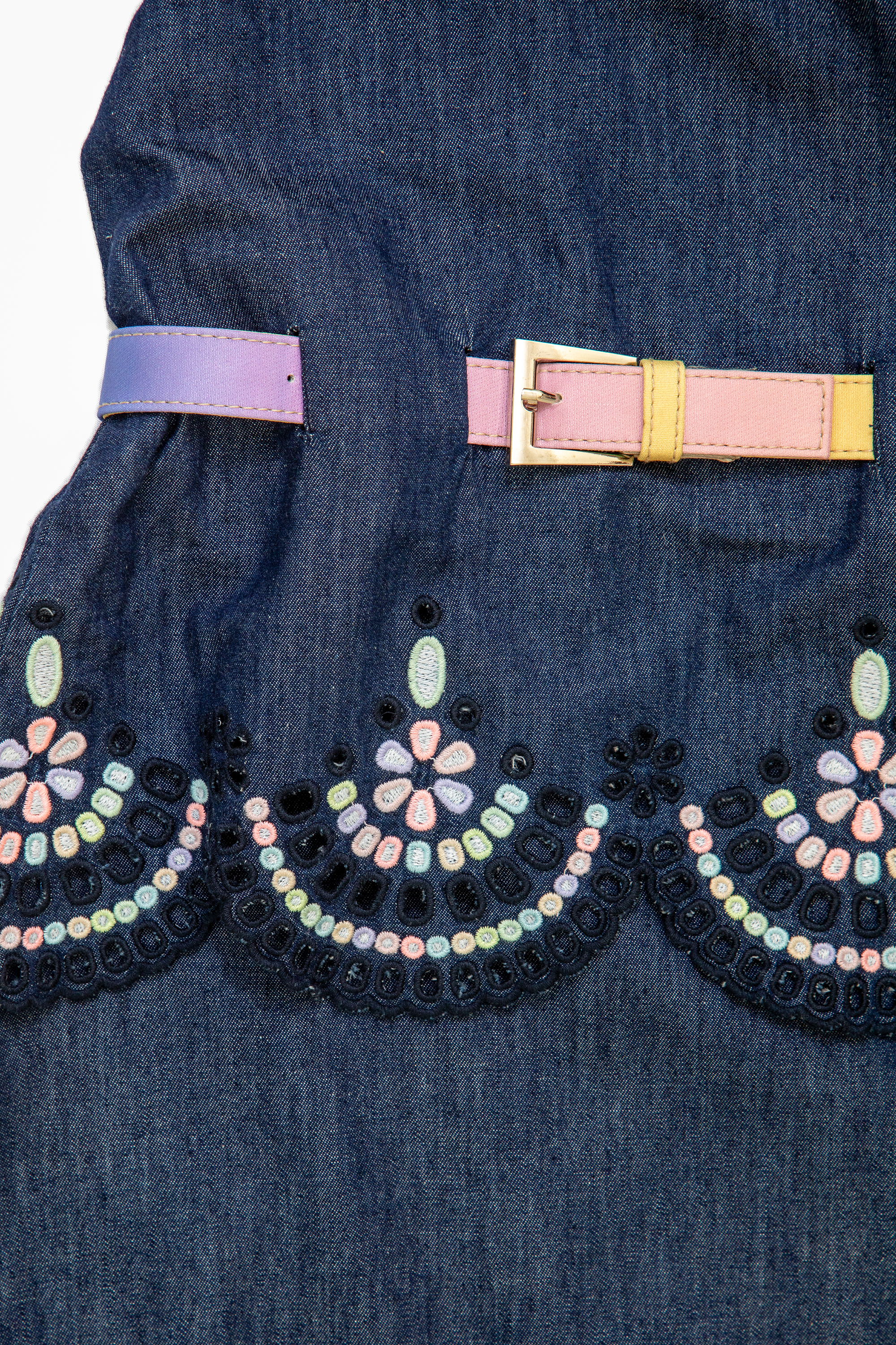 فستان جينز بناتي "يمر طيفك في خيالي"