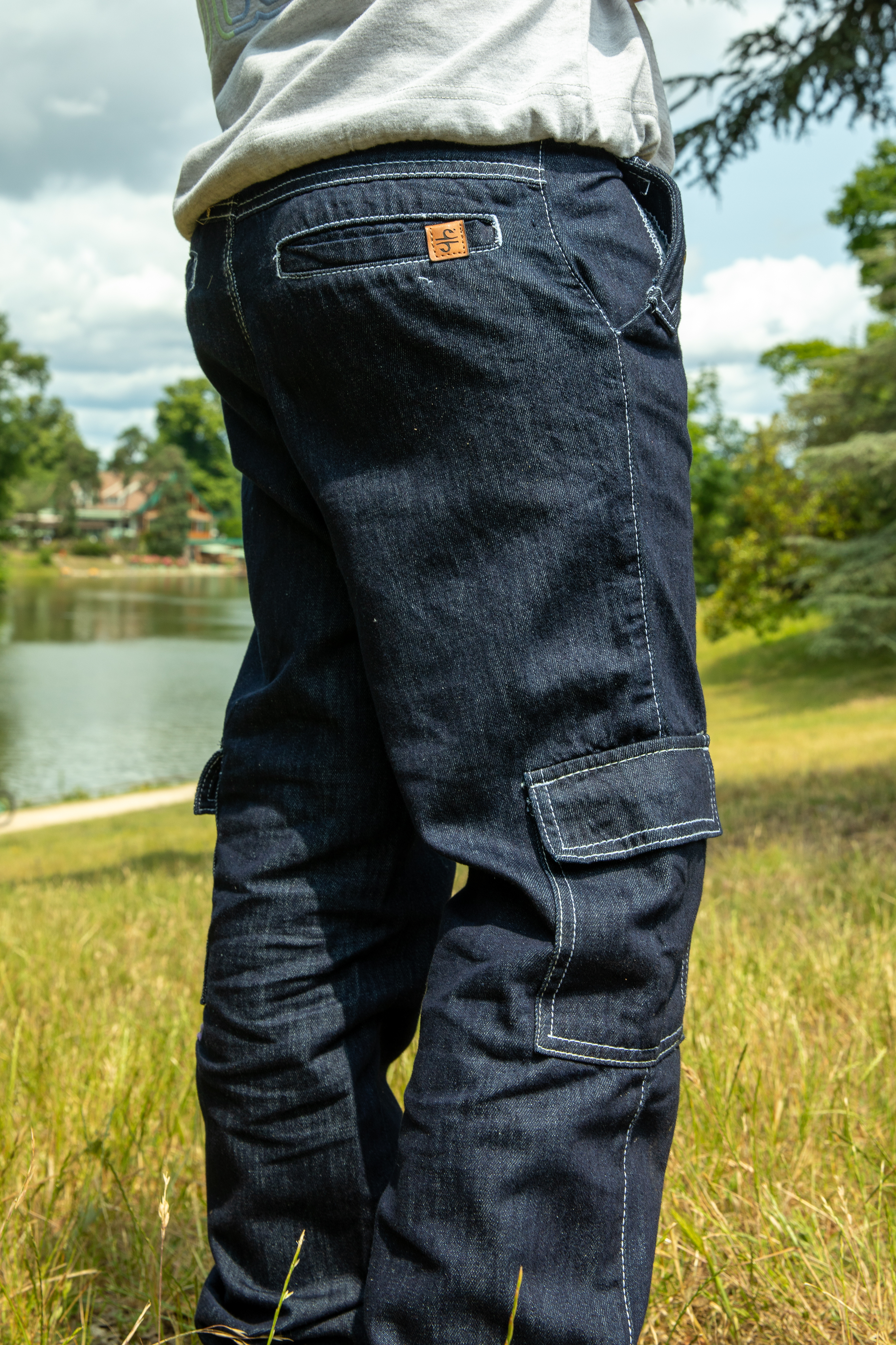 بنطلون جينز ولادي "عين غين"