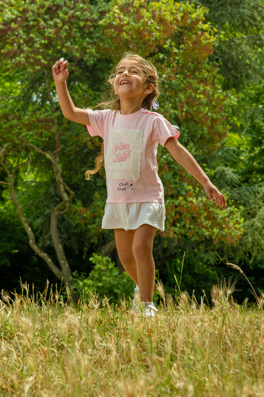 Girls Dresses Embroidered With “Big Dream”