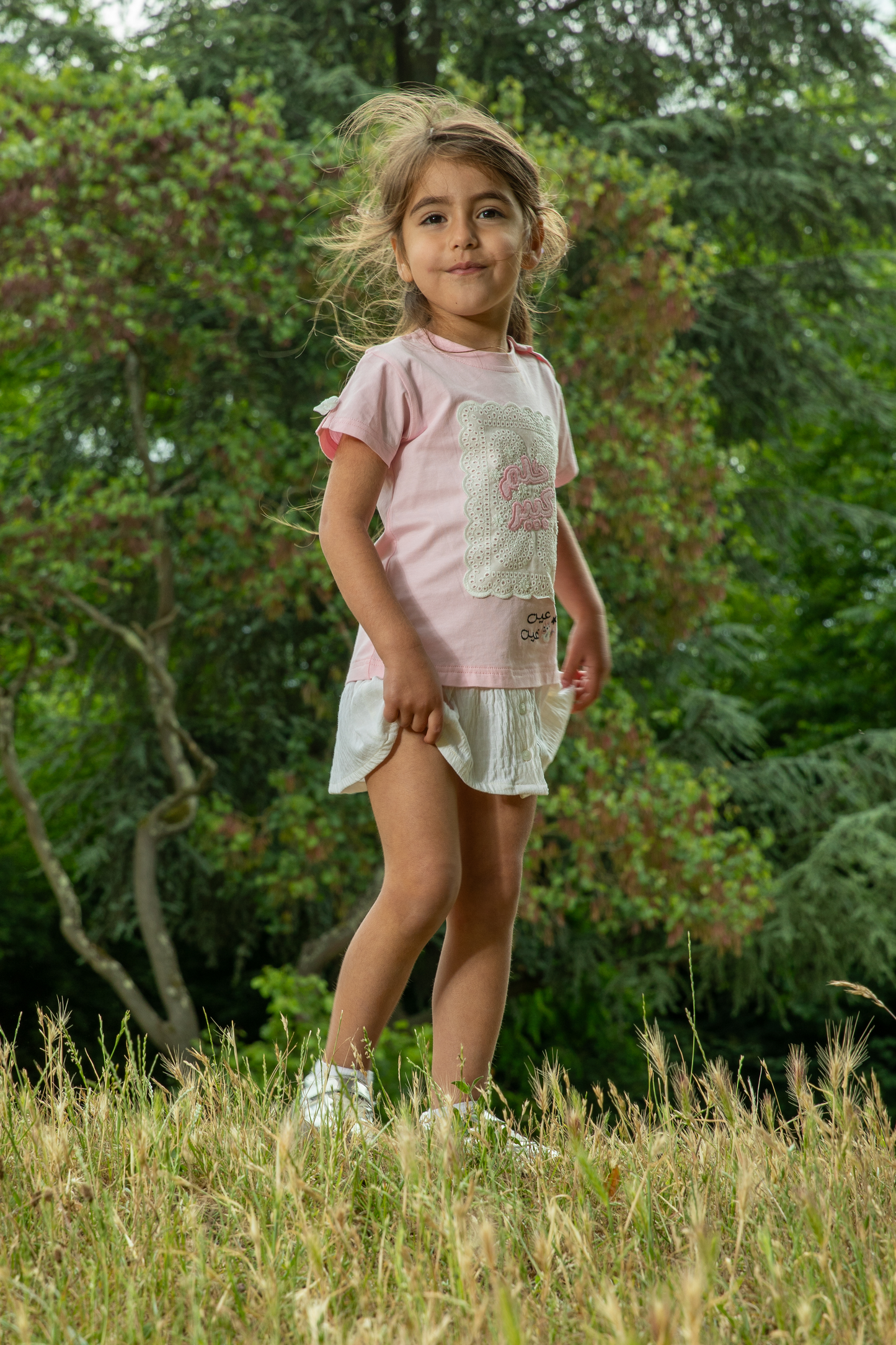 Girls Dresses Embroidered With “Big Dream”