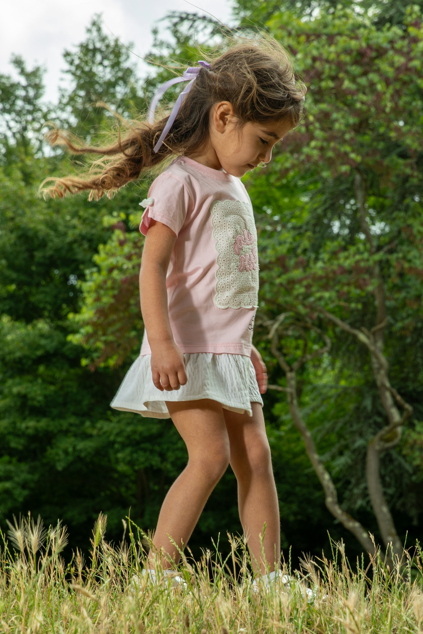 Girls Dresses Embroidered With “Big Dream”