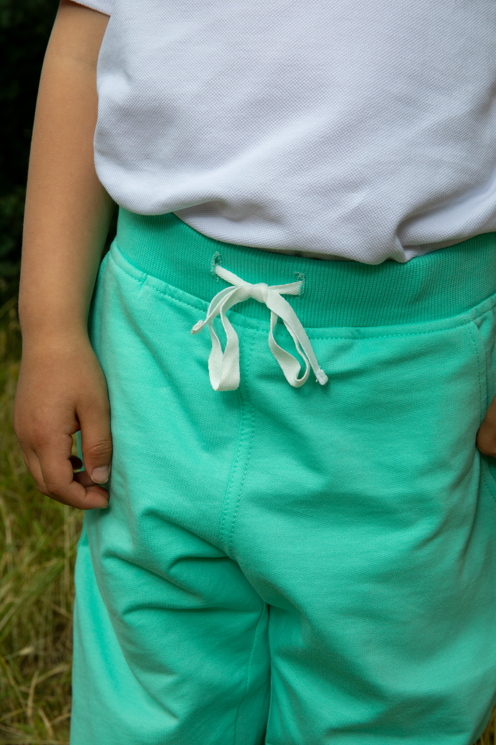 بنطلون قطن ولادي "كلمة حلوة