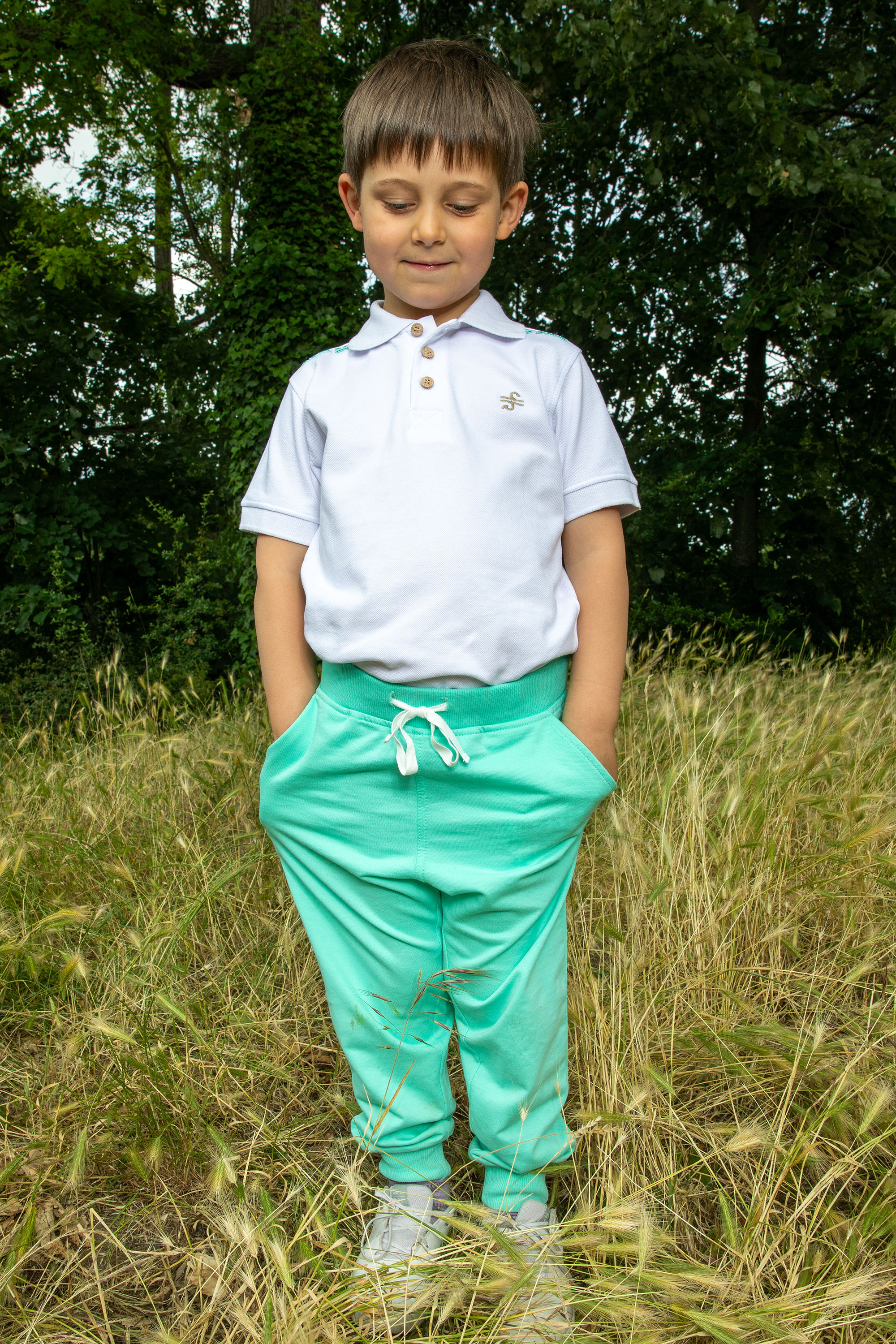 بنطلون قطن ولادي "كلمة حلوة