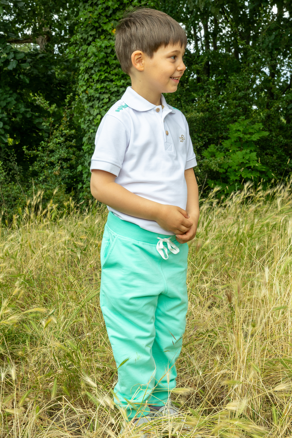 بنطلون قطن ولادي "كلمة حلوة