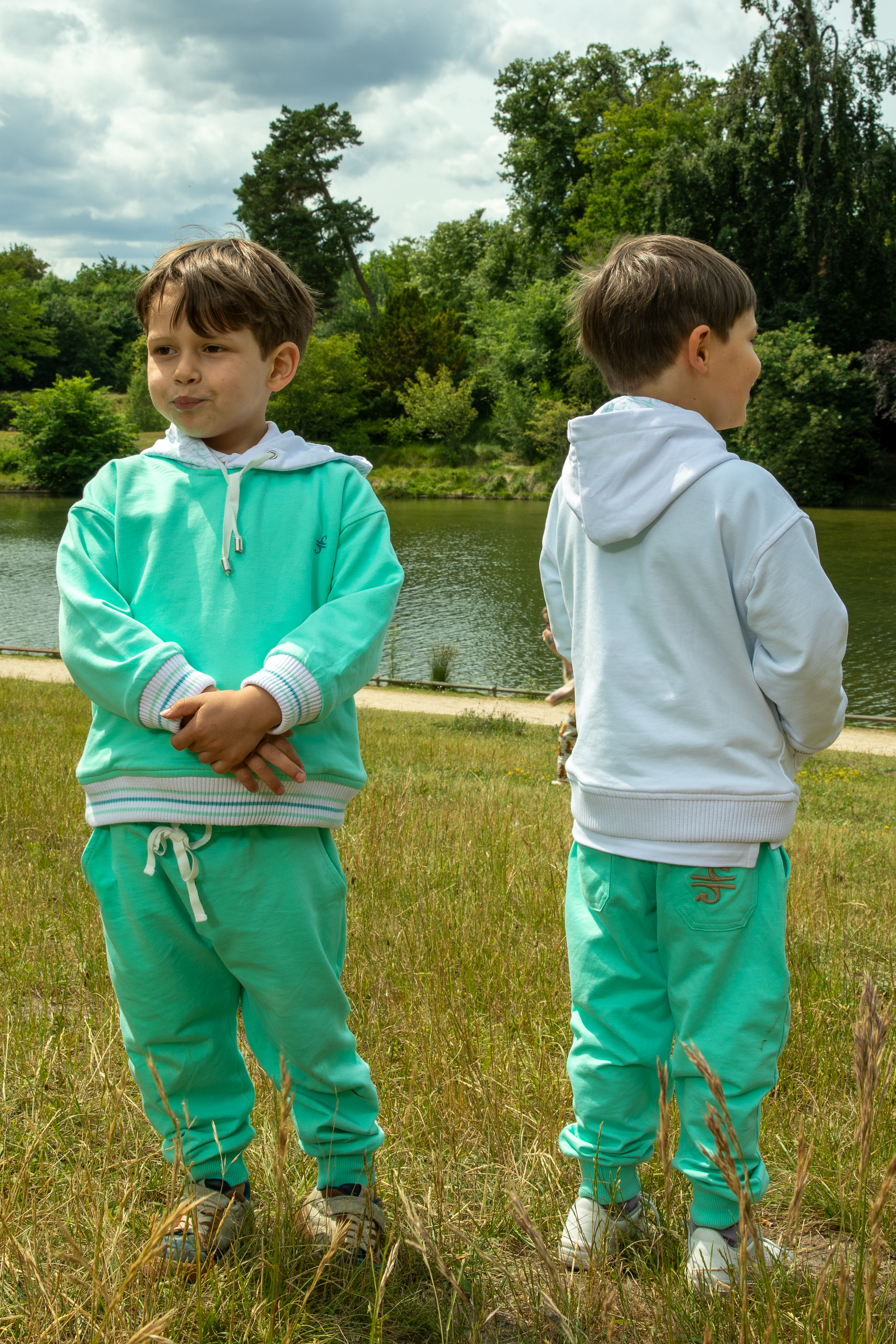 بنطلون قطن ولادي "كلمة حلوة