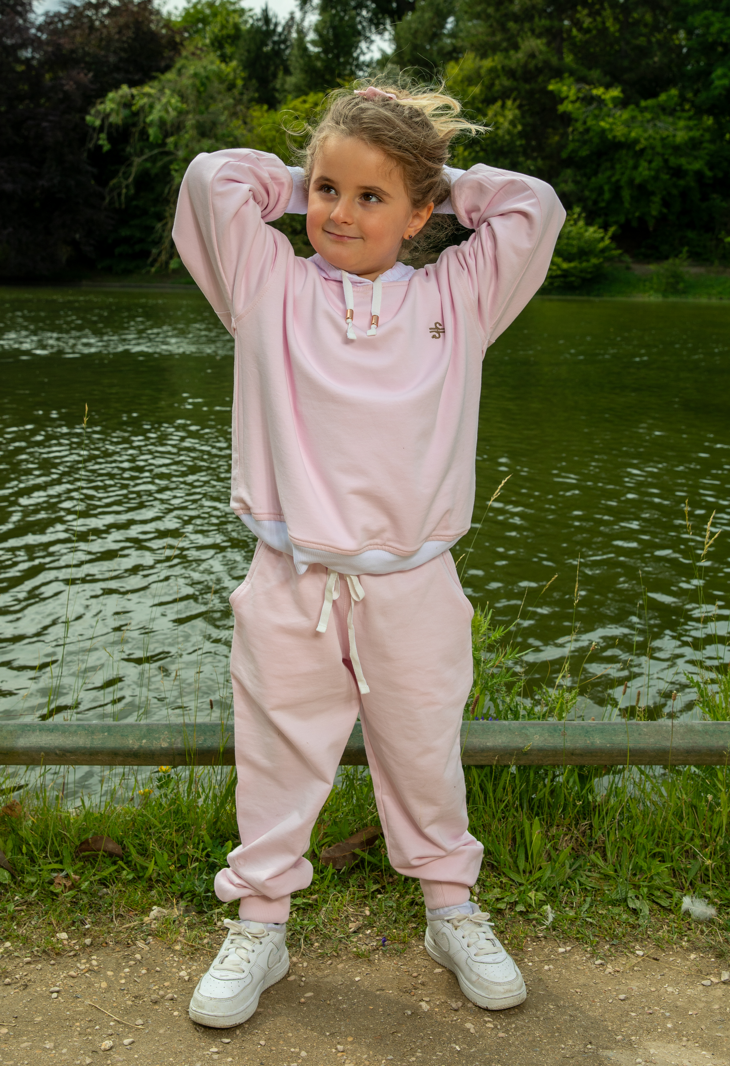 Ghazala Reversible Girls Hoodie