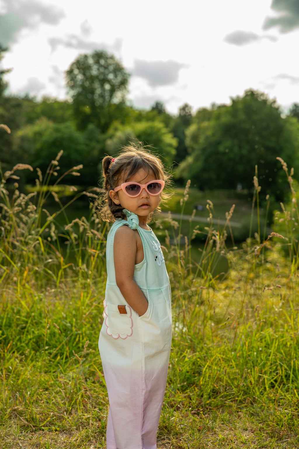 Baby & Toddler Girls Rainbow Jumpsuit