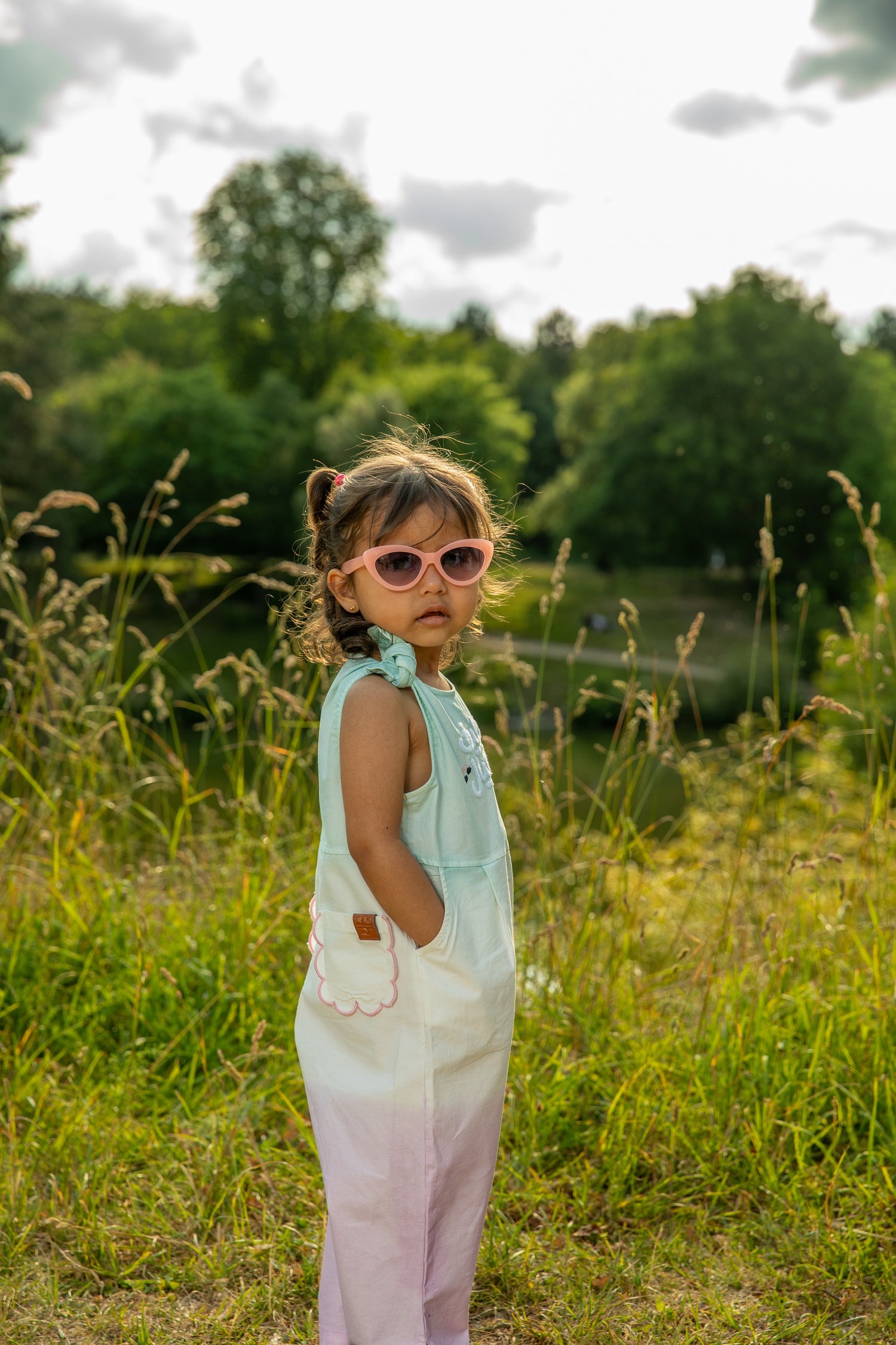 Baby & Toddler Girls Rainbow Jumpsuit