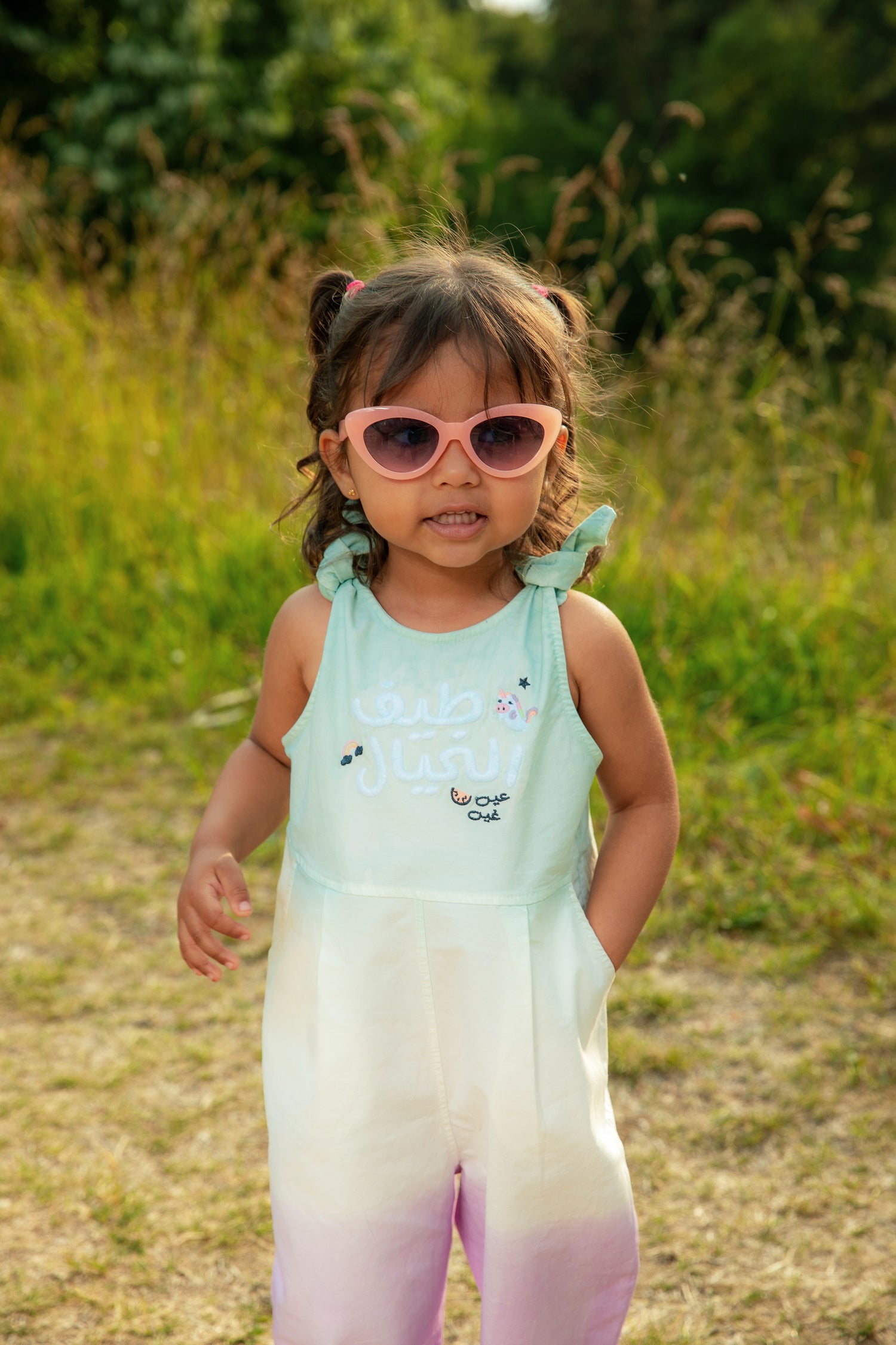 Baby & Toddler Girls Rainbow Jumpsuit