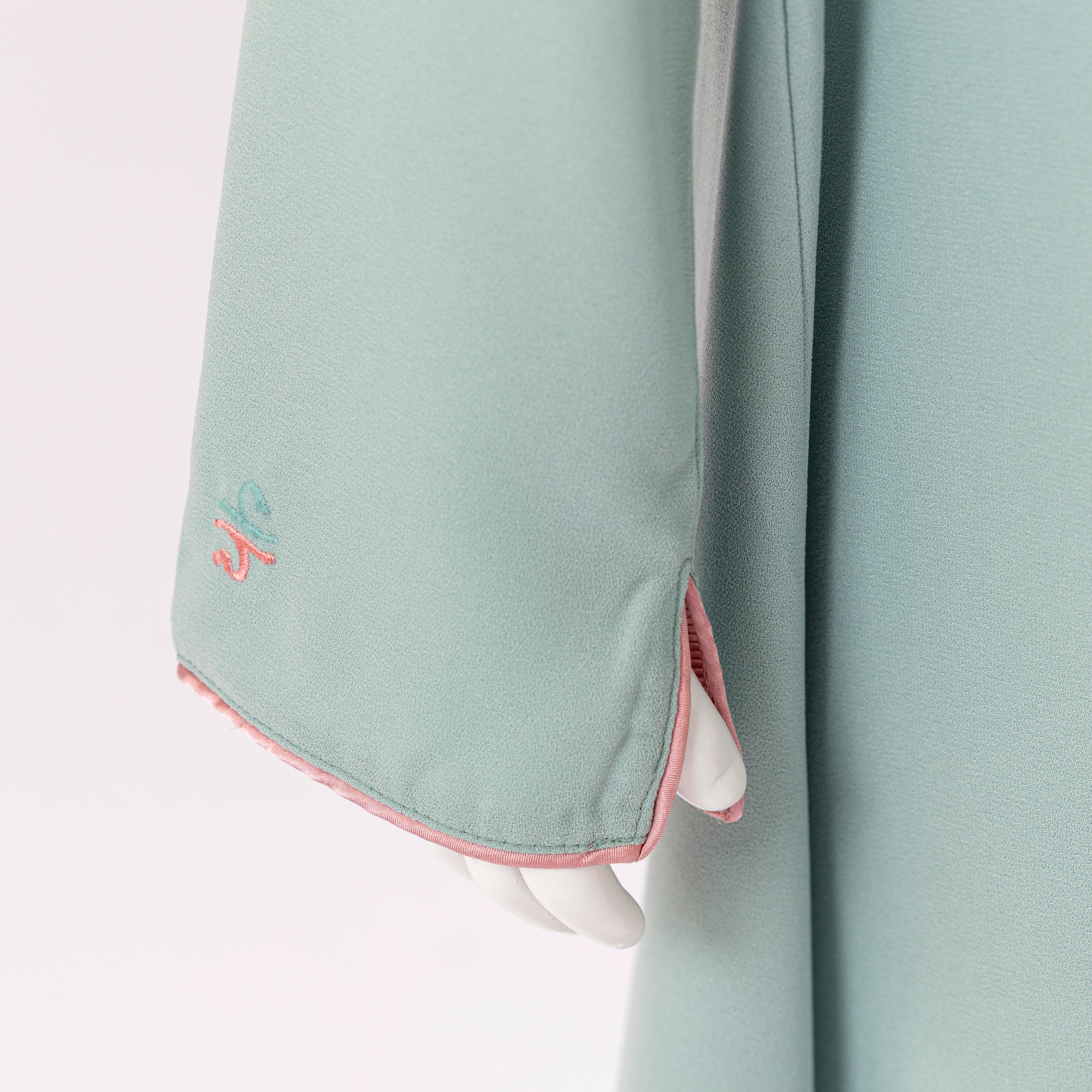 GREEN ALPHABET KAFTAN