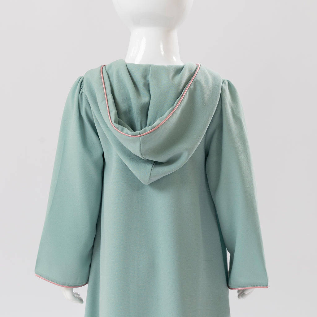 GREEN ALPHABET KAFTAN