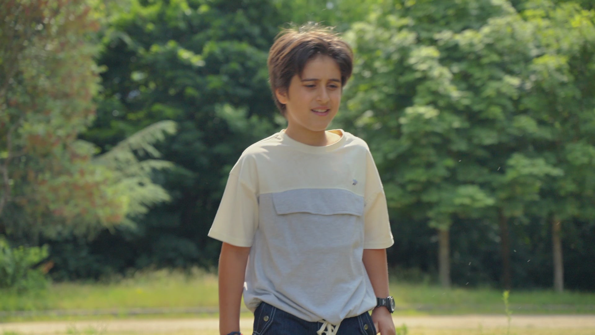 تيشيرت ولادي قطن "الحياة والحلم أحلى"