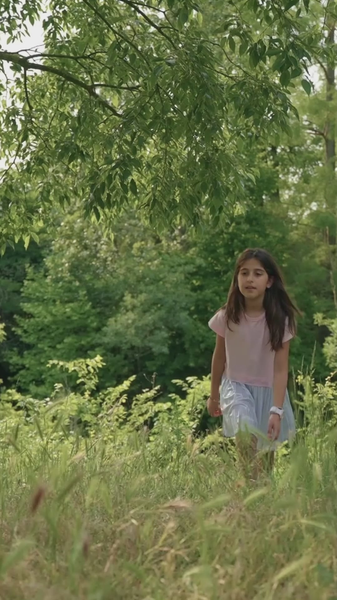 Scissors Cotton Pleated Dress