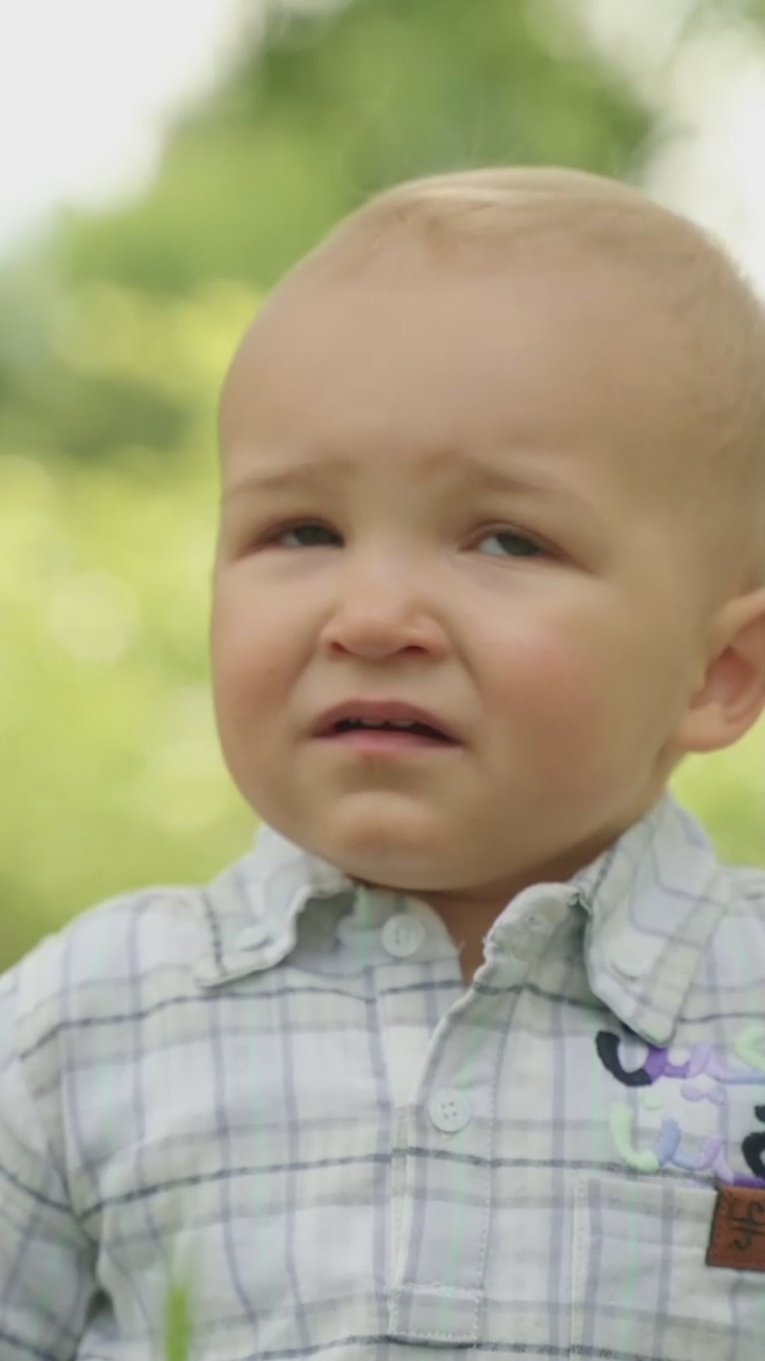 Checkered Baby Boy Overall